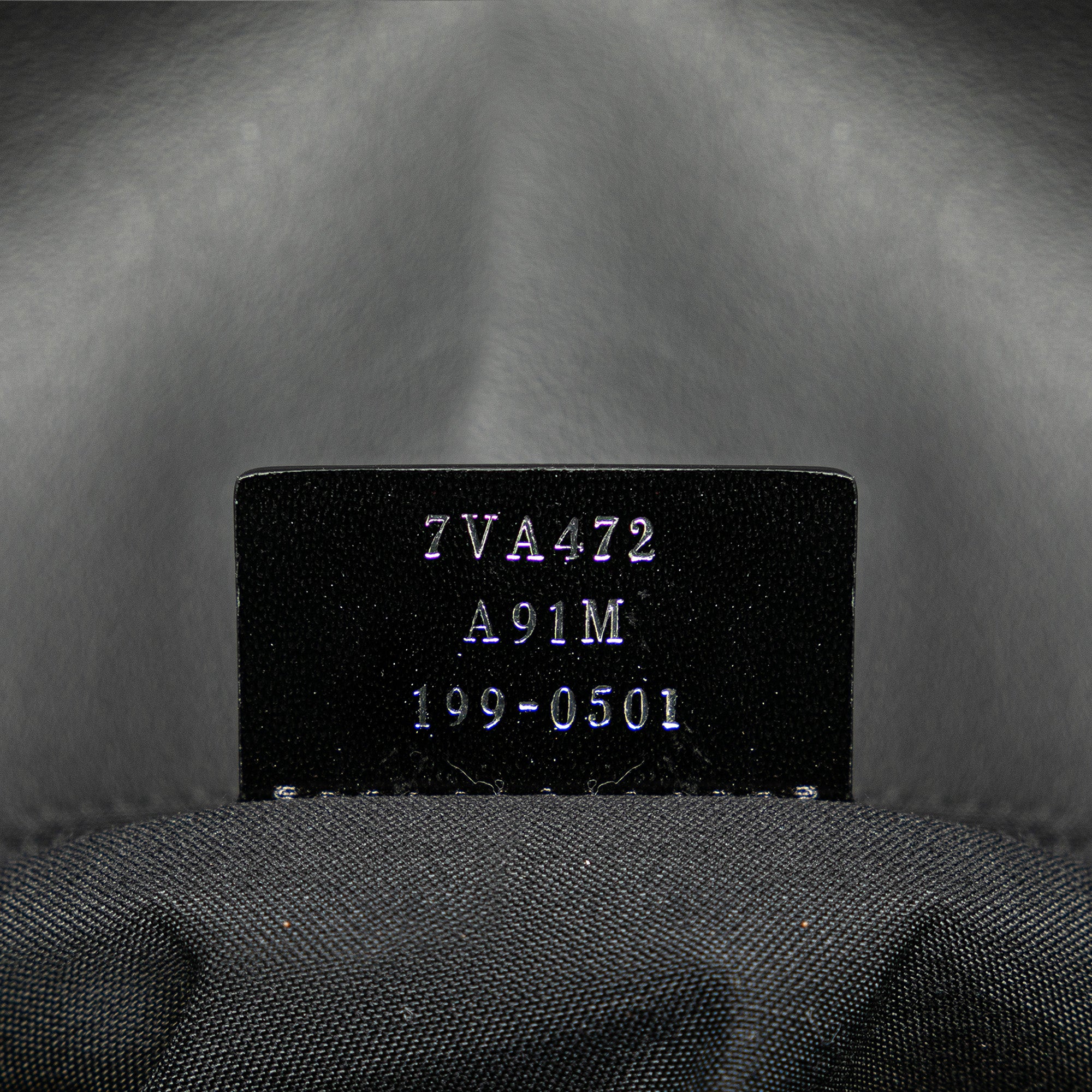 Fendi | Pre-Owned Nylon Karl Kollage Convertible Belt Baguette | White