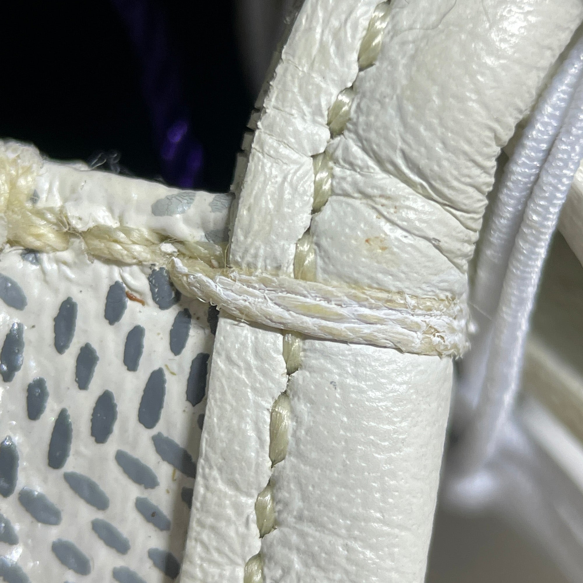 Goyard | Pre-Owned Goyardine Plumet Pocket Wallet | White