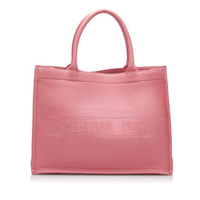 Dior | Pre-Owned Medium Embossed Book Tote - I | Pink