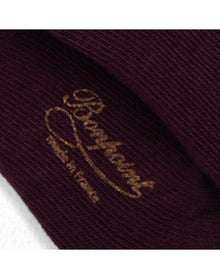 Unisex | Cuffed Socks | Plum