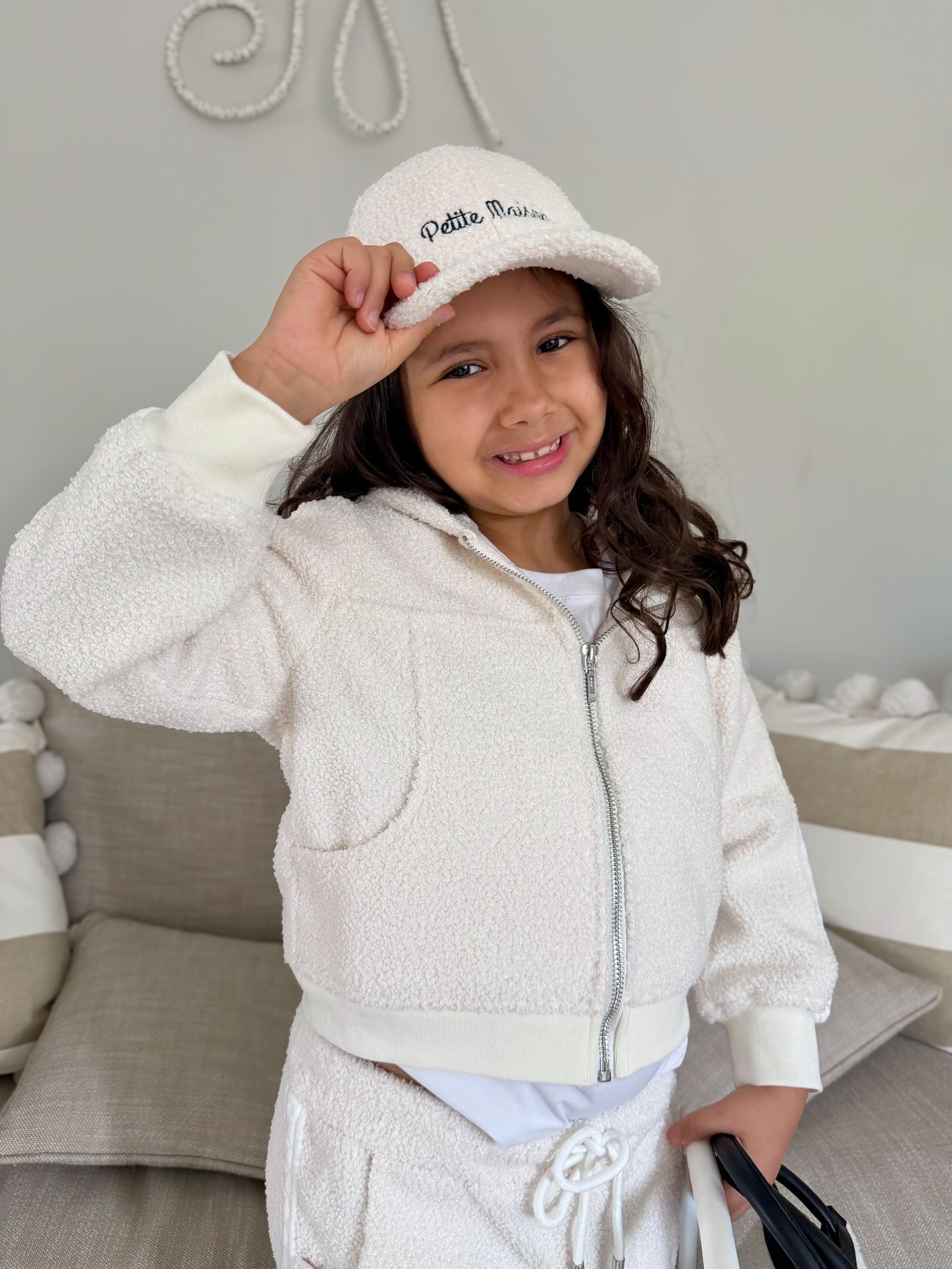 Unisex | Teddy Track Suit | White