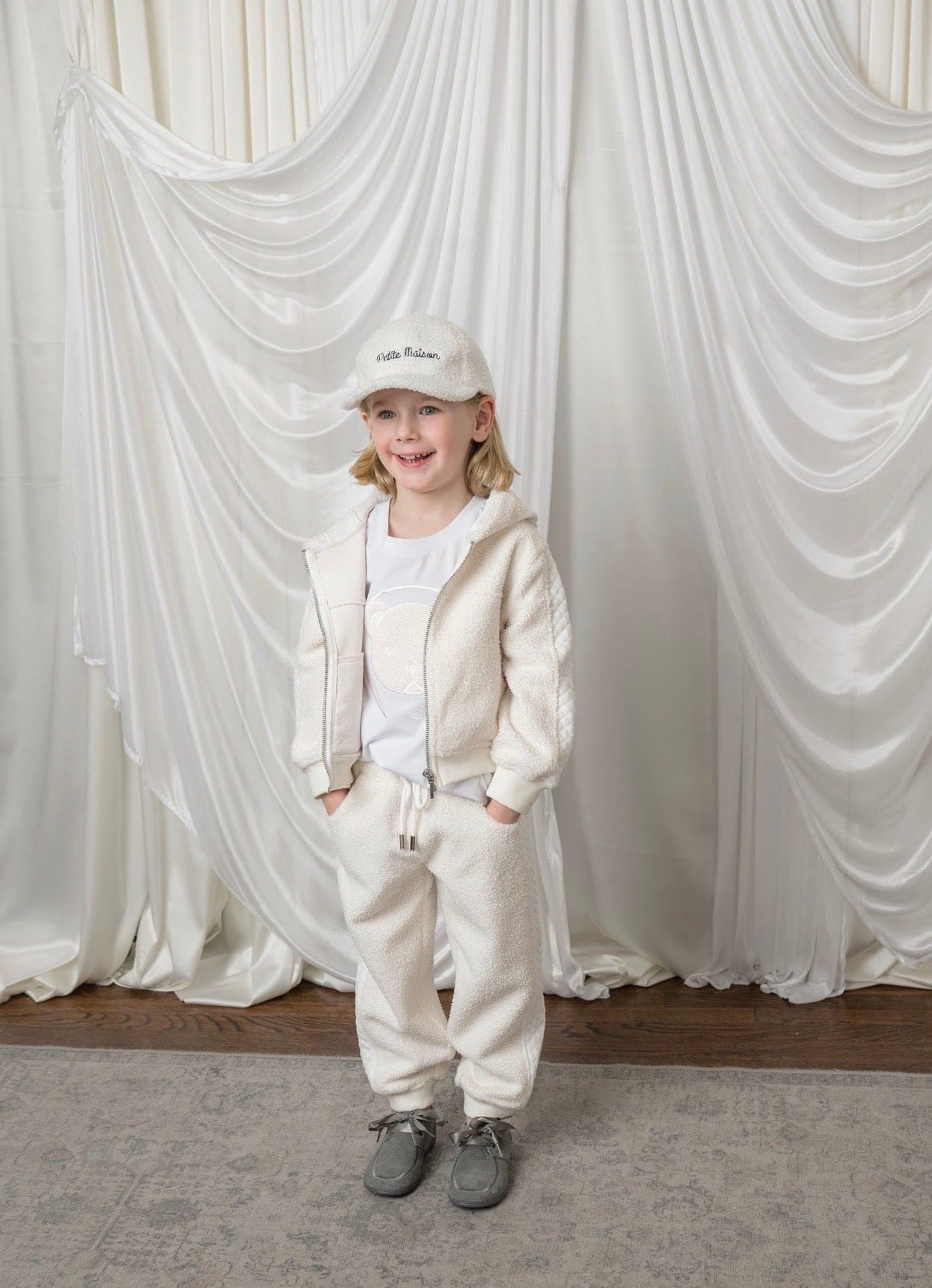 Unisex | Teddy Track Suit | White