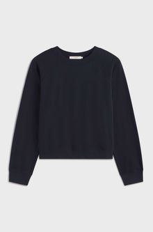 Black sweatshirt on a light gray background