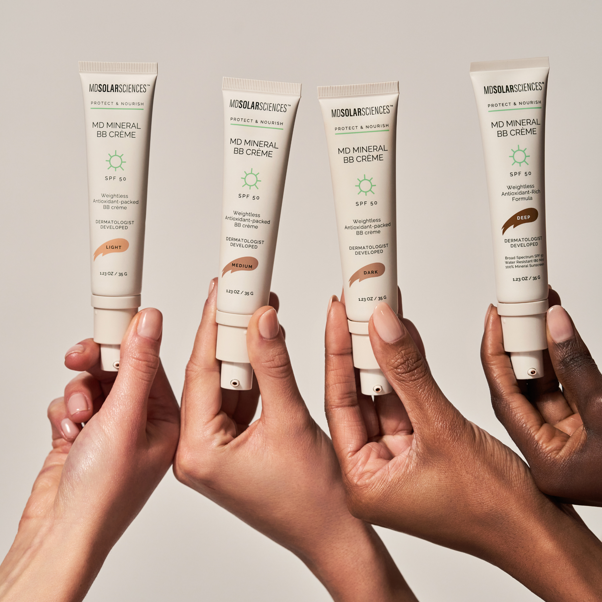 MD Mineral BB Creme SPF 50 benefits