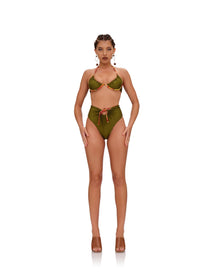Uwa Reversible Bikini Bottom | Kola Print