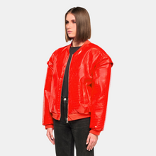 OW Collection Valencia Croc Bomber | Red