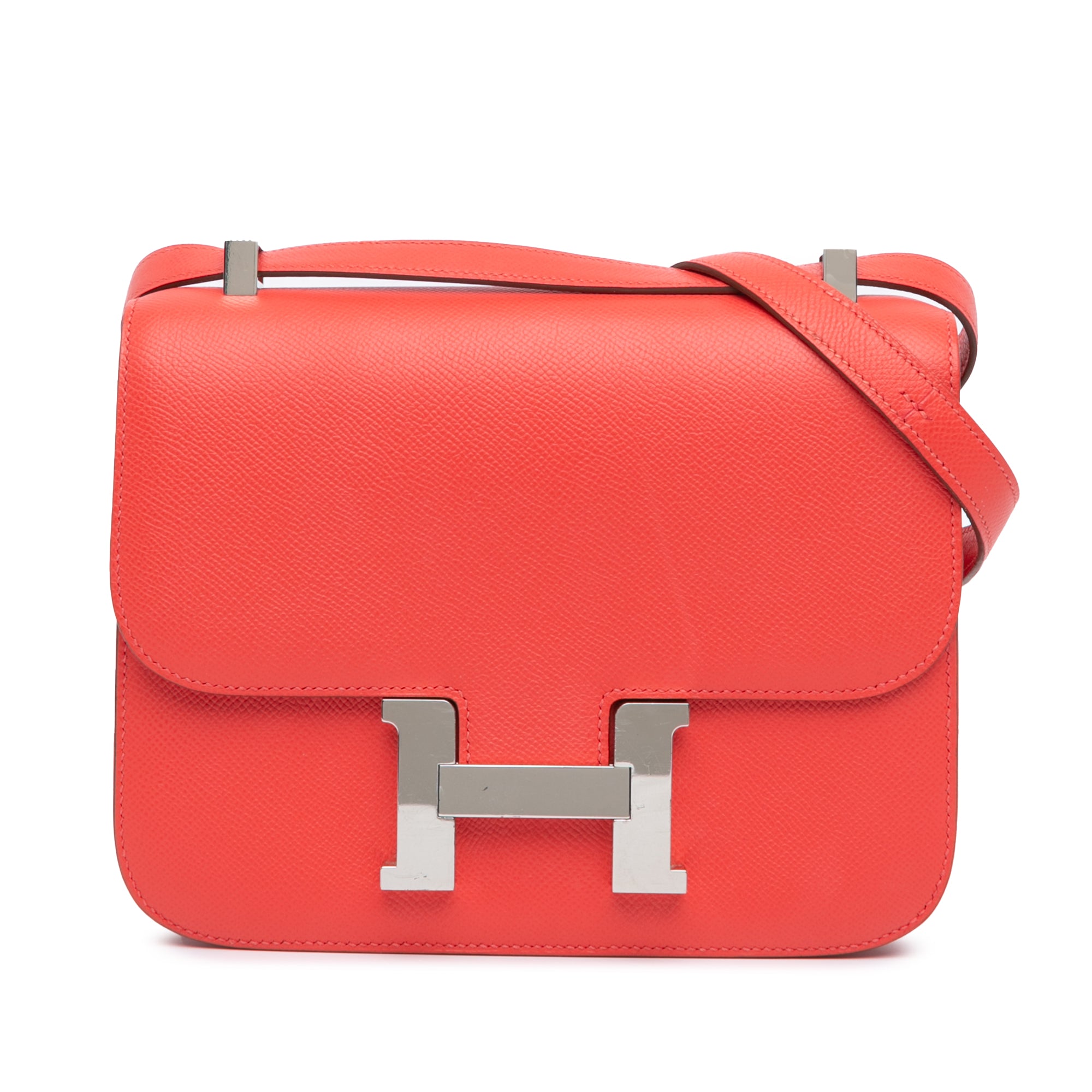 Hermes | Pre-Owned Epsom Constance 24 | Orange/Dark Orange
