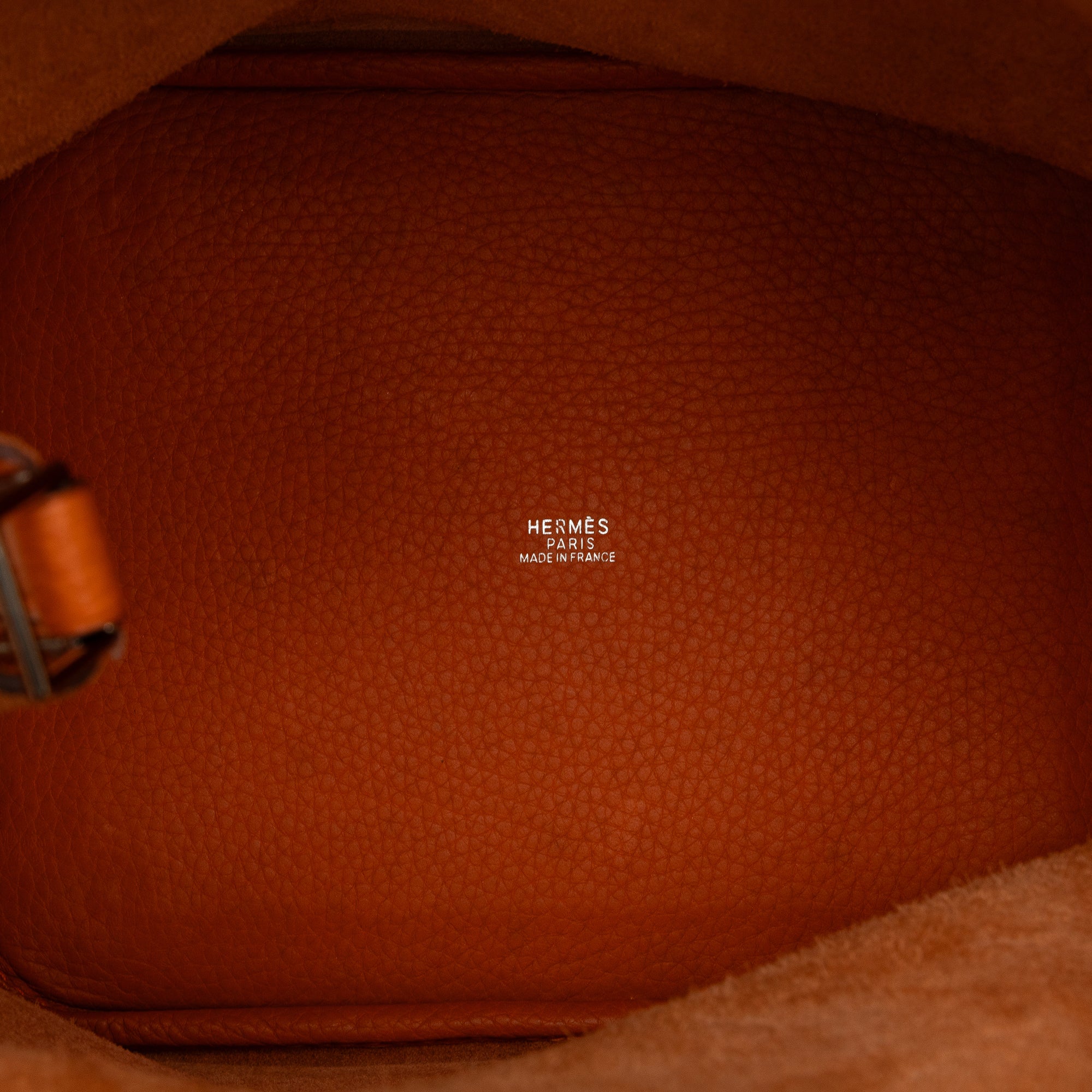 Hermes | Pre-Owned Clemence Picotin Lock 22 | Orange