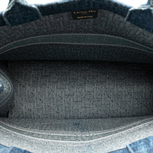 Dior | Pre-Owned Large Oblique Denim Book Tote | Blue