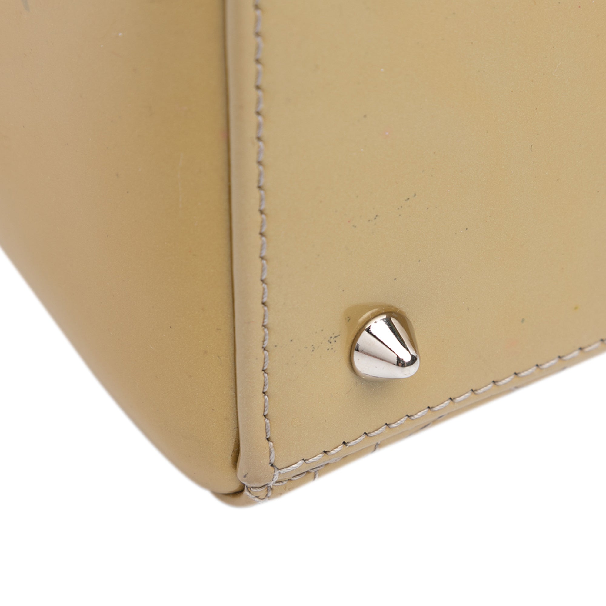 Dior | Pre-Owned Medium Patent Cannage Lady - I | Brown/Caramel