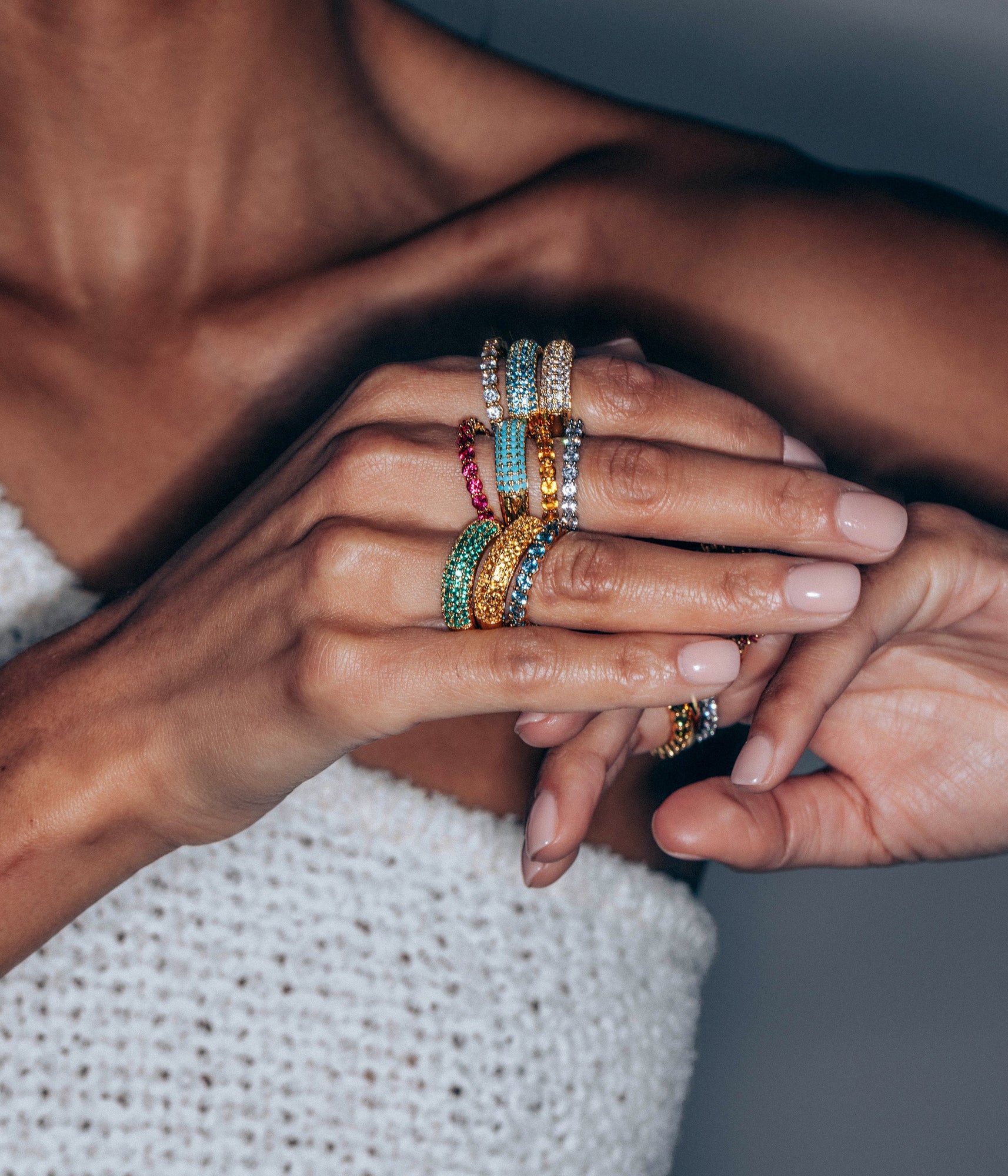 Theo Ring in Gold - Loren Hope