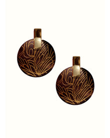 Vibra Earrings | Gold-Plated Brass