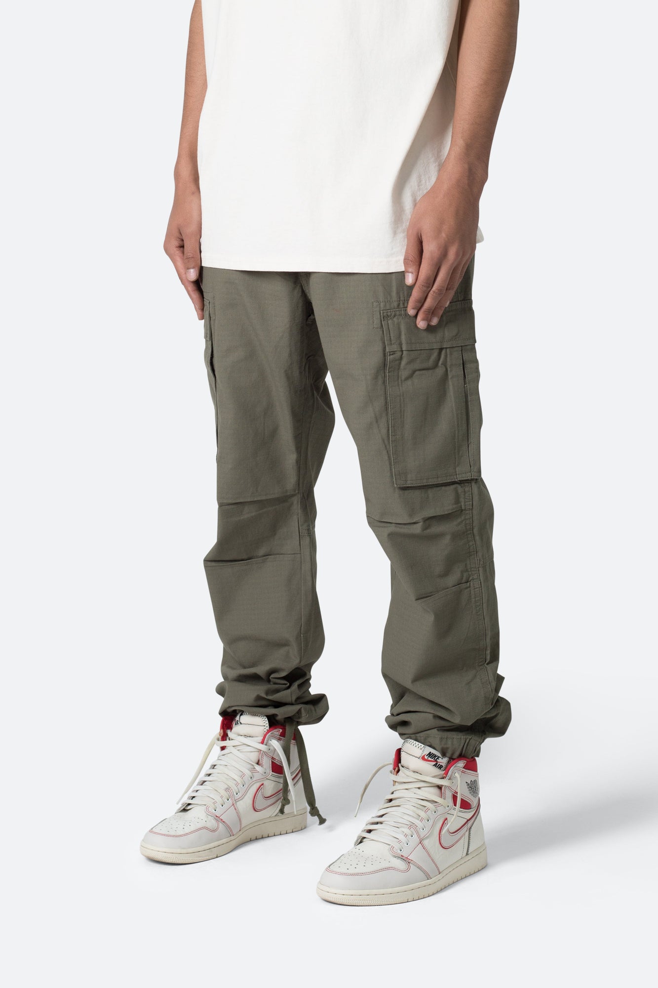 Vintage Cargo Pants | Olive Light