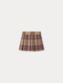 Girl | Talissa Skirt | Hazelnut Tartan