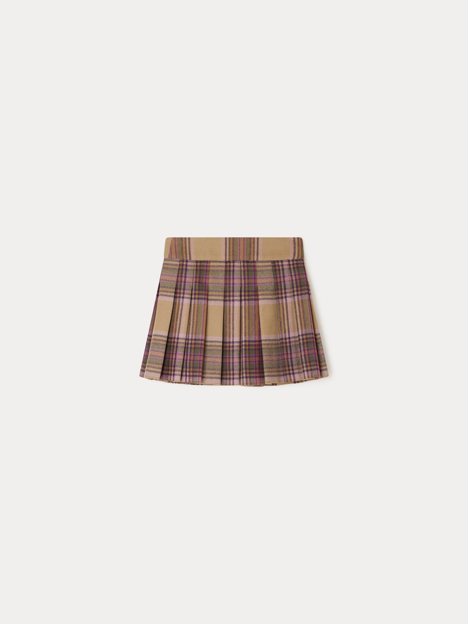 Girl | Talissa Skirt | Hazelnut Tartan