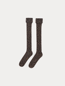 Women | Chamonix Heather Grey Socks | Heather Gray