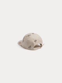 Boy | Arnold Cap With Dog Patterns | Beige