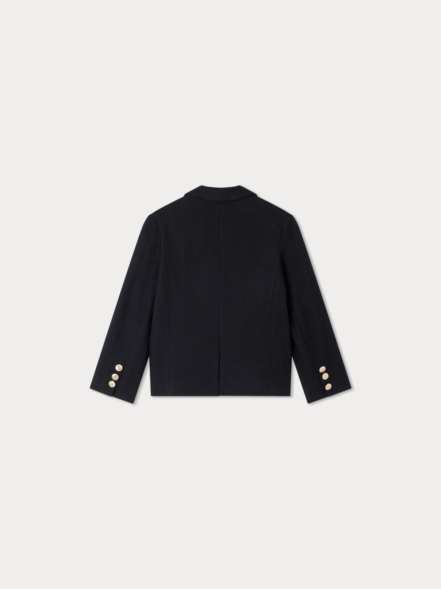 Boy | Téo Wool Jacket | Midnight Blue