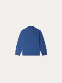Boy | Gert Light Blue Cashmere Sweater | Gray Blue