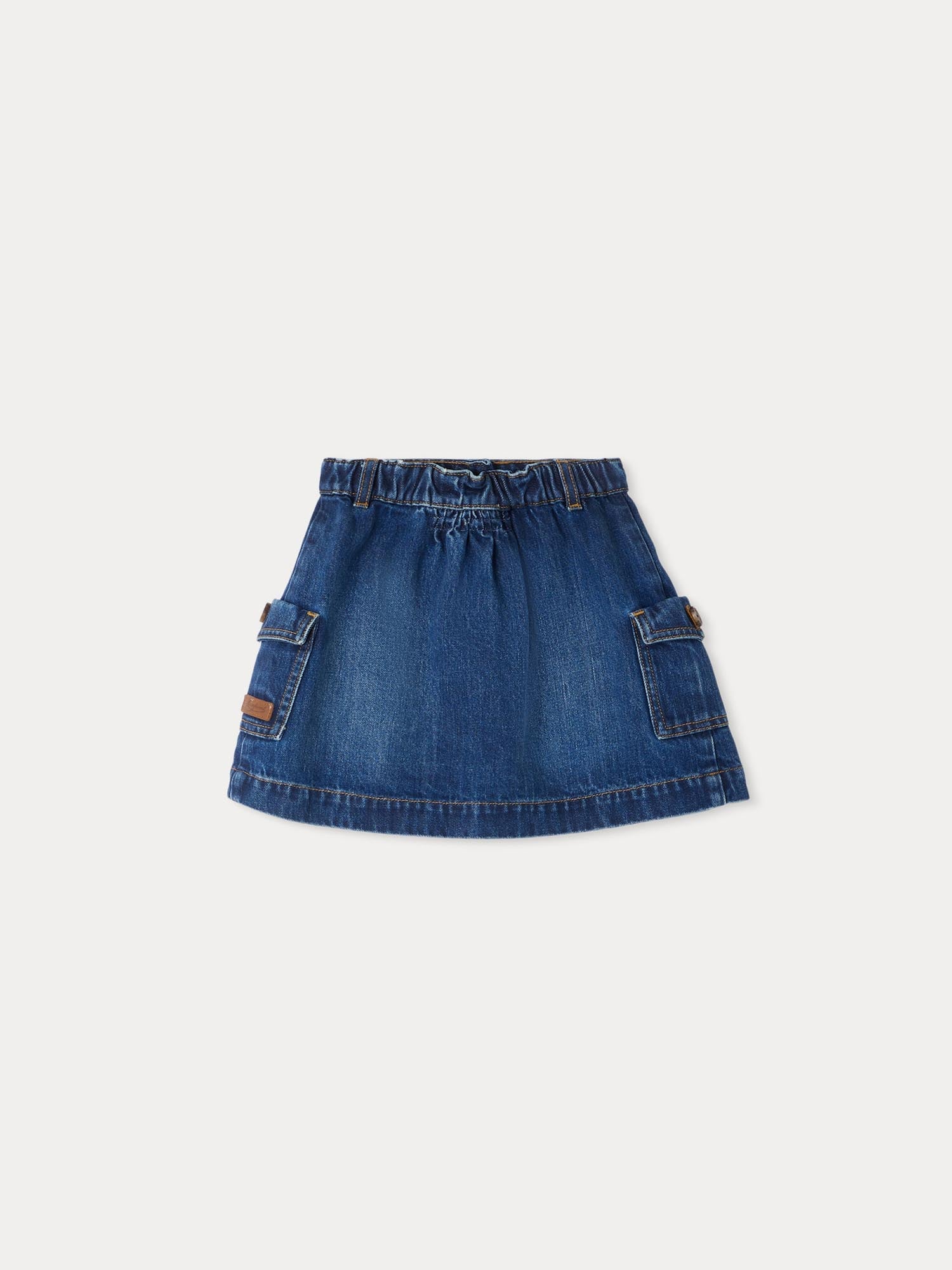 Girl | Génèse Denim Skirt | Light Denim