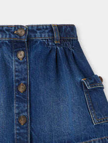Girl | Génèse Denim Skirt | Light Denim