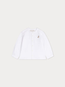 Boy | Cicero Poplin Tunic | White Milk