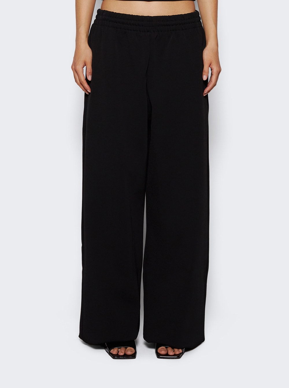Women | WARDROBE.NYC | Straight Leg Pants | Black