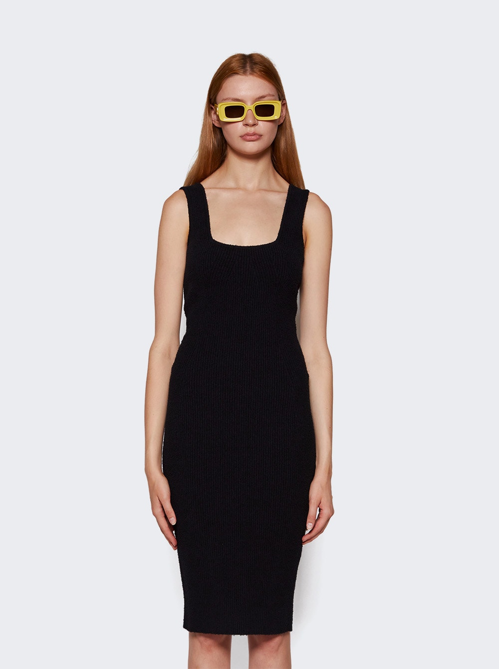 WARDROBE.NYC | Knit Midi Dress | Black