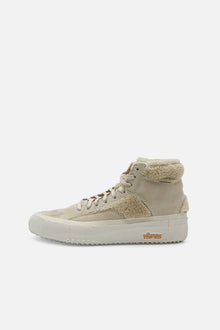 Brandblack | Capo Faux Shearling Shoes | Natural Shearling