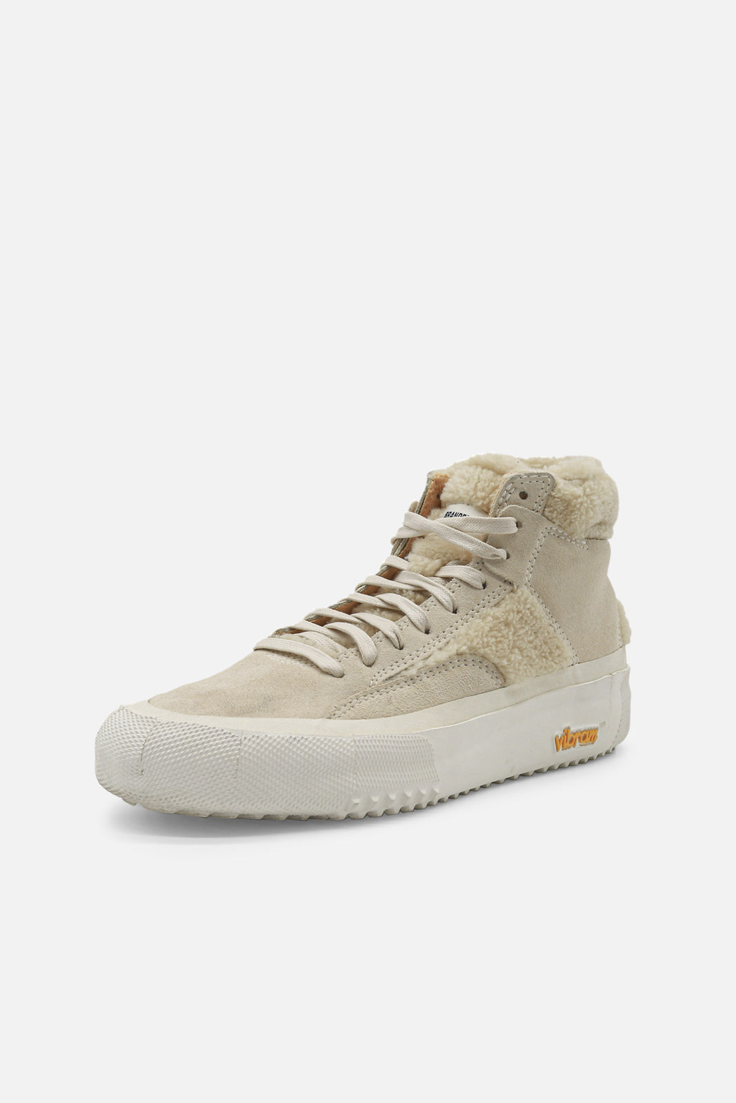 Brandblack | Capo Faux Shearling Shoes | Natural Shearling