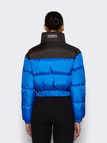 Women | VETEMENTS | Cropped Puffer Jacket | Blue