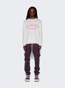 Men | NAHMIAS | Summerland Intarsia Crewneck Sweater | White