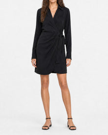 Womens | Wrap Dress | Black