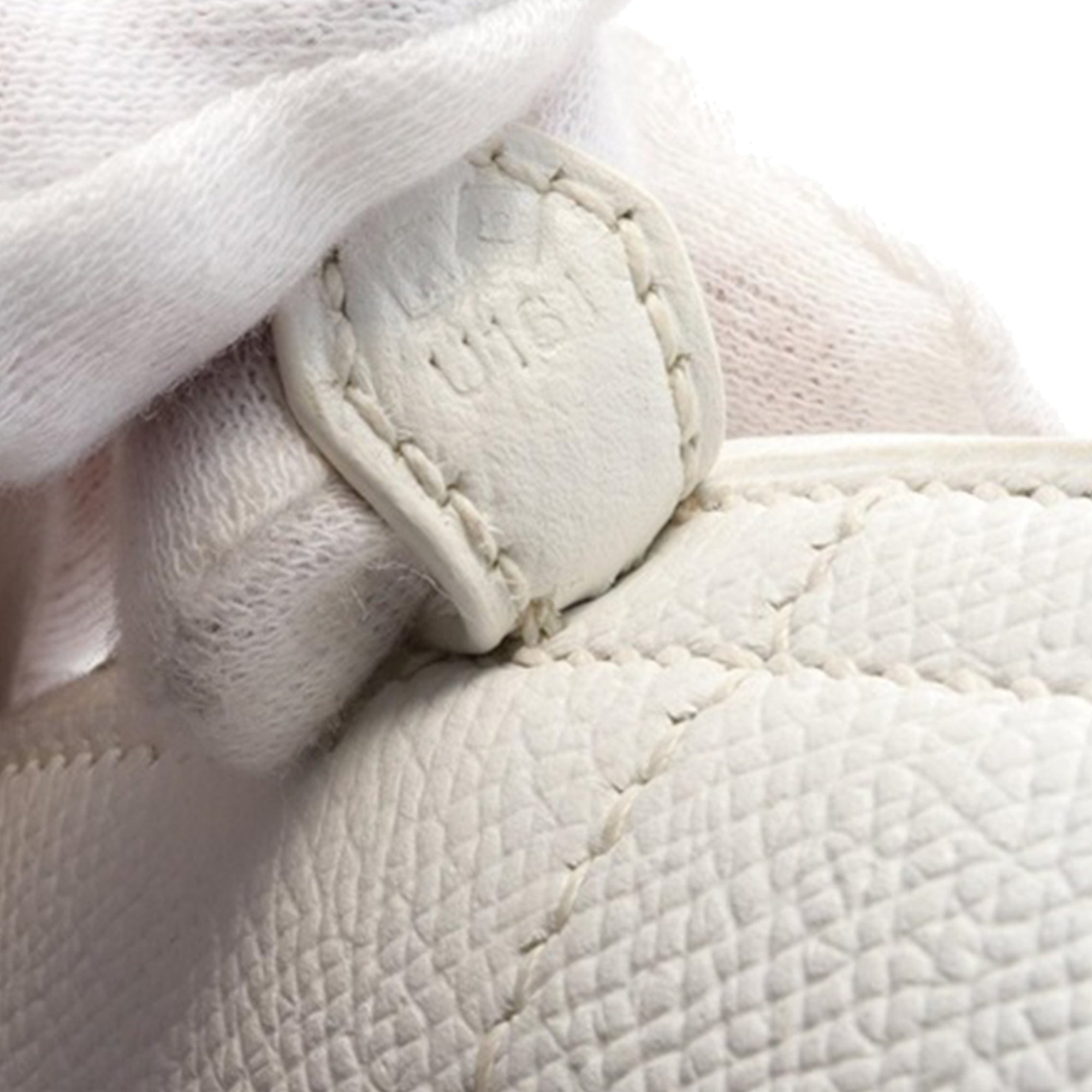 Hermes | Pre-Owned Epsom Bolide 27 | White/Off White