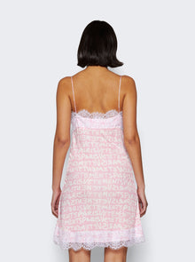 Women | VETEMENTS | Night Gown Mini Dress | Baby Pink