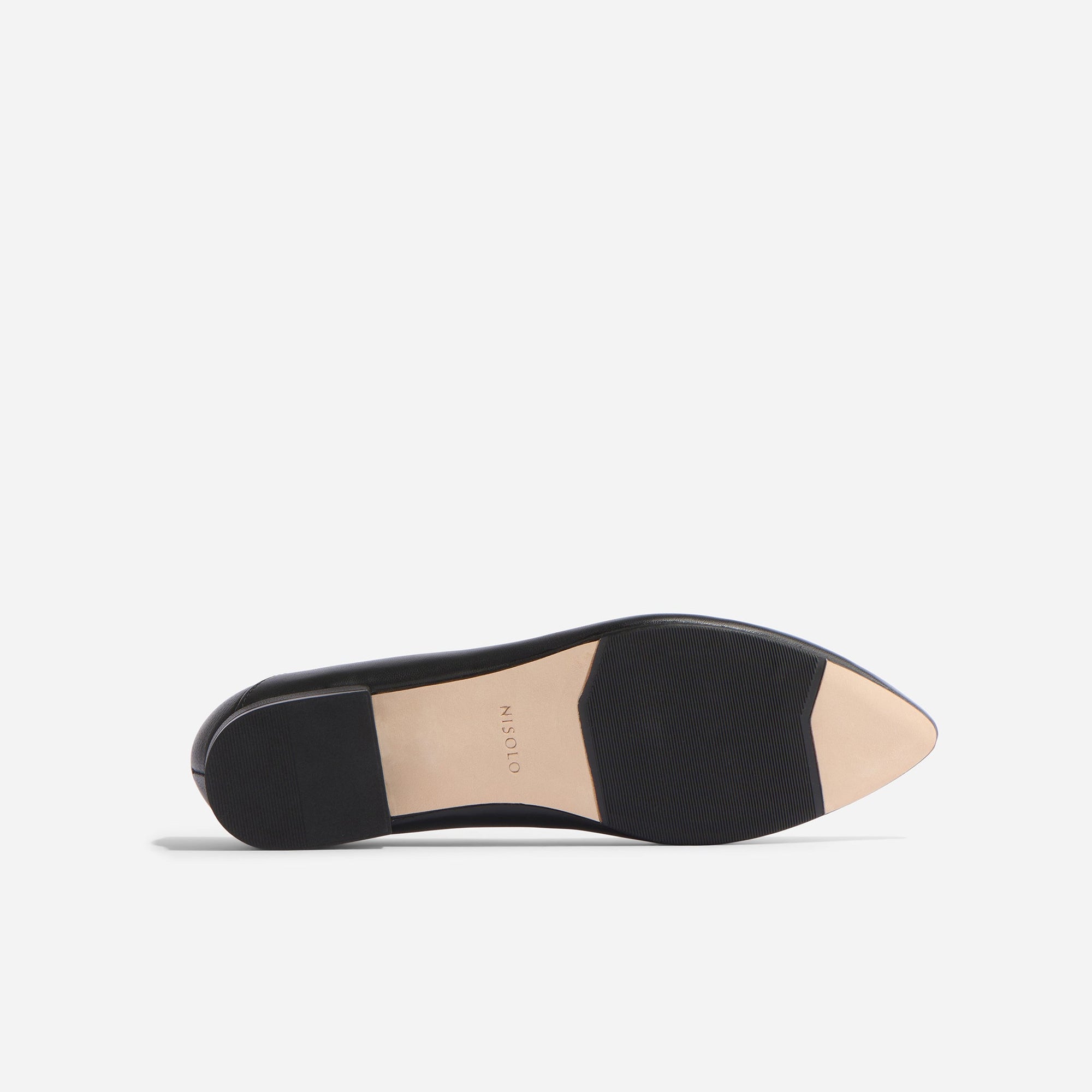 Womens | Fina Pointed Toe Flat | Black