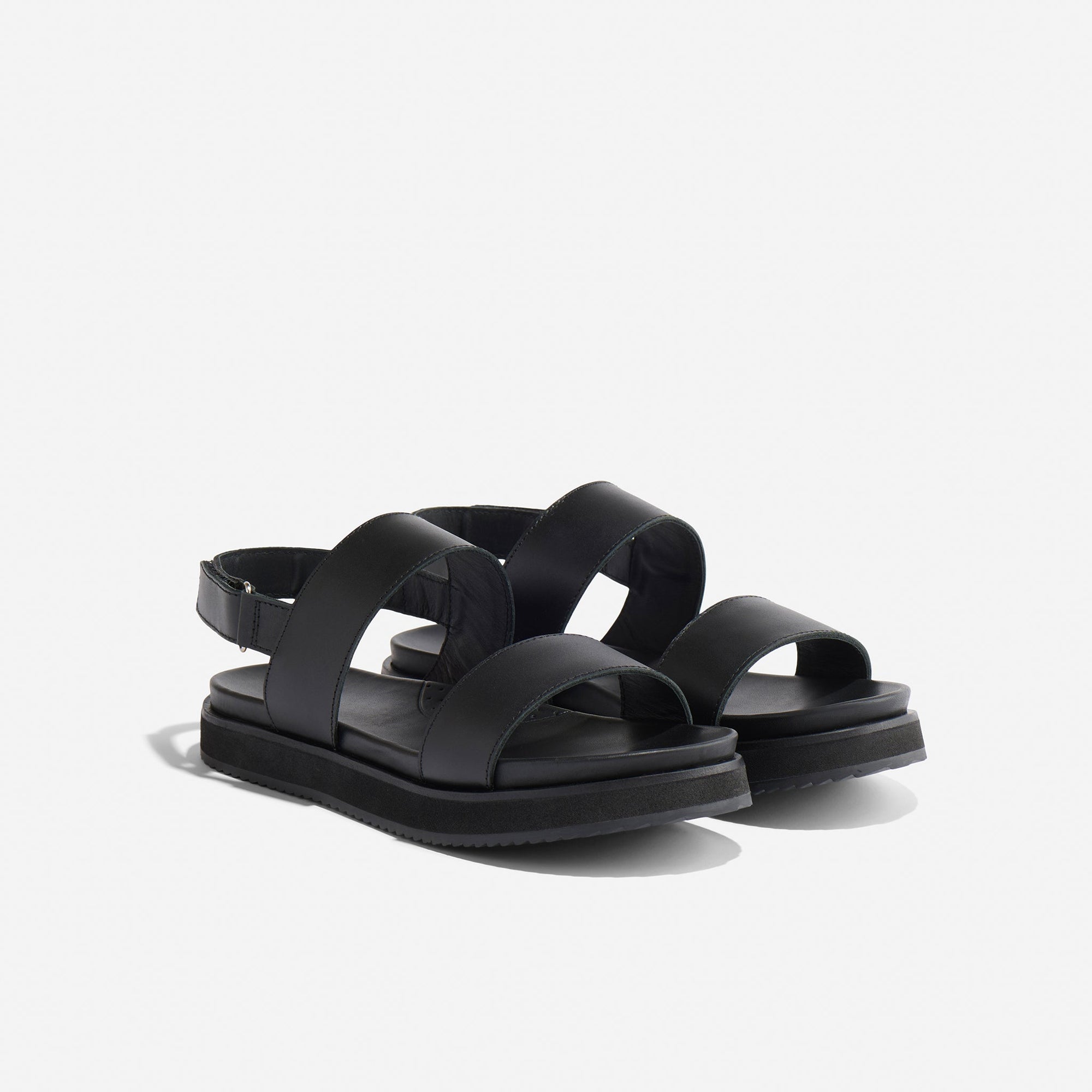 Womens | Go-To Flatform Sandal 2.0 | Black/Black