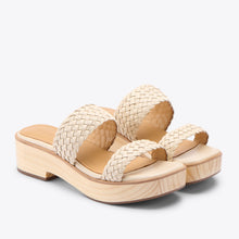 Ellie All-Day Woven Clog Bone Women's Leather Clog Nisolo
