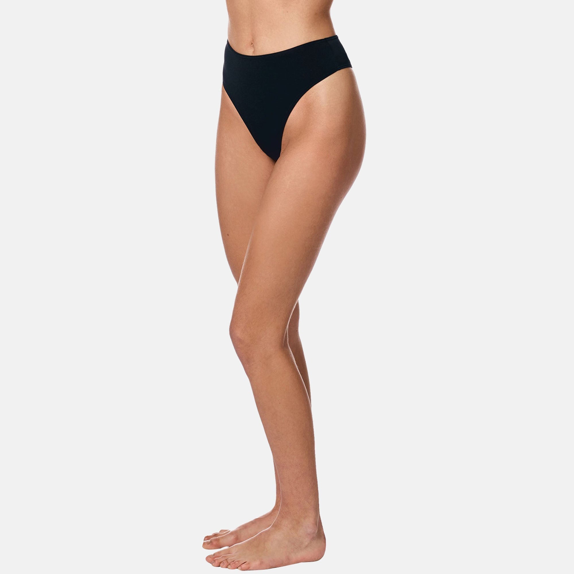 OW Collection WILLOW Thong Account 002 - Black Caviar