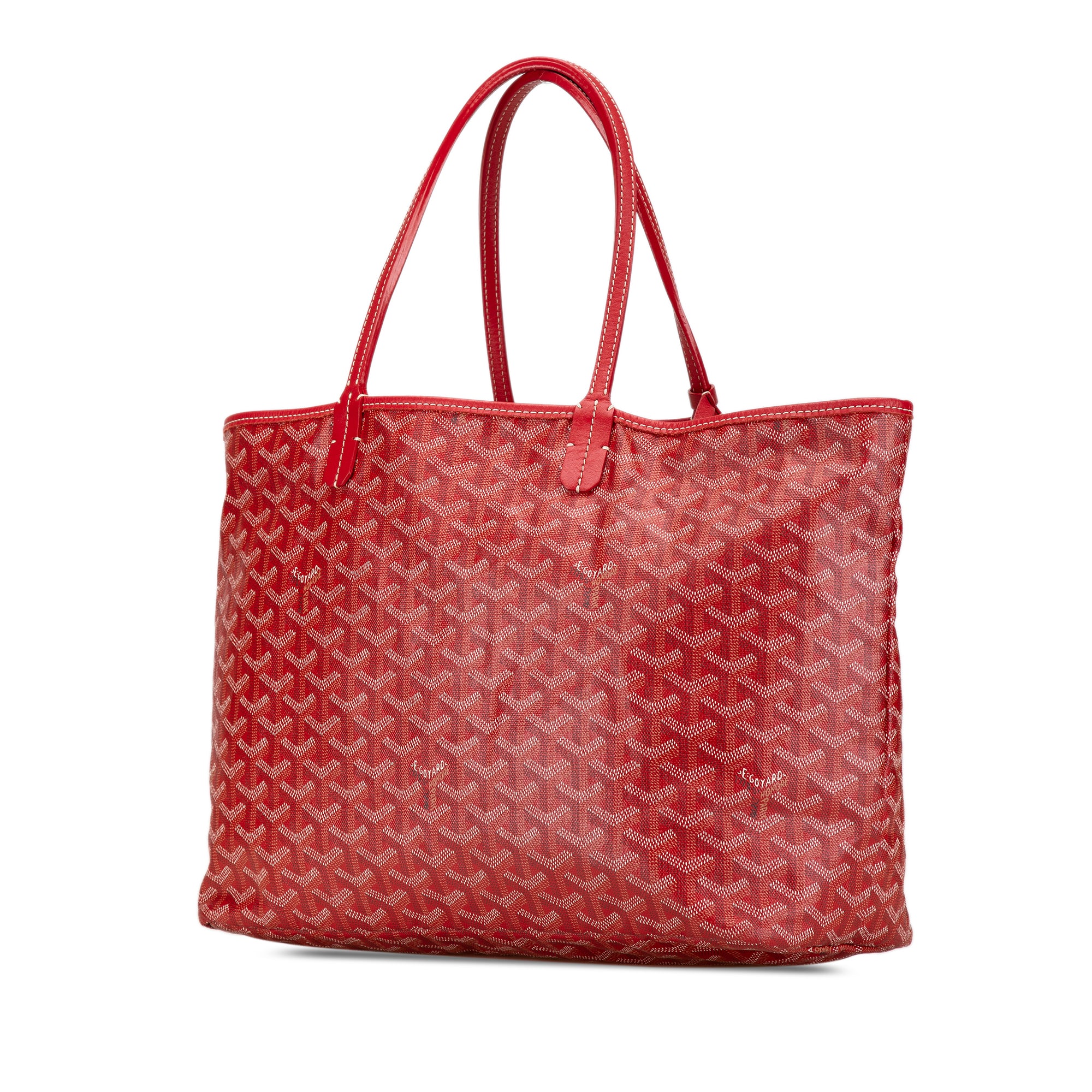 Goyard | Pre-Owned Goyardine Saint Louis PM | Red