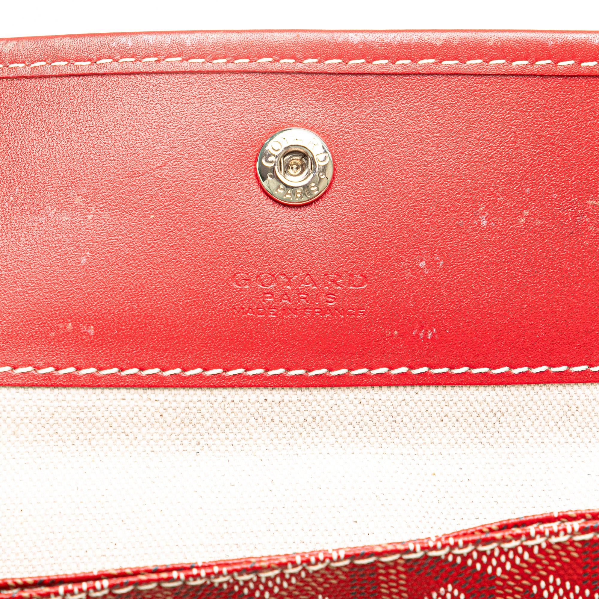 Goyard | Pre-Owned Goyardine Saint Louis PM | Red