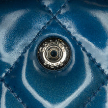 Chanel | Pre-Owned Jumbo Classic Patent Double Flap | Blue