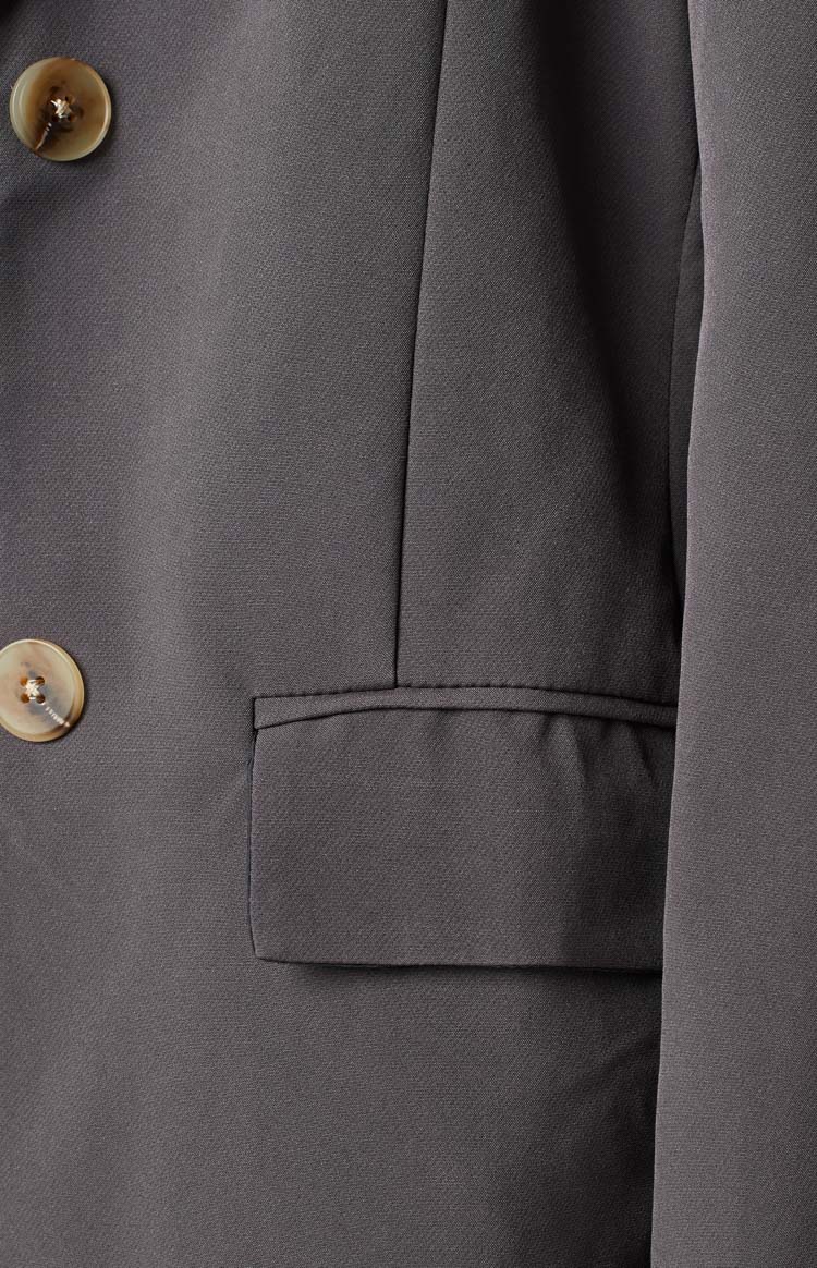Wendy Blazer | Charcoal