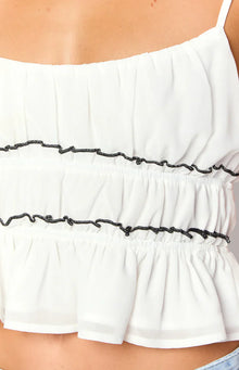 Wiatt Top | White