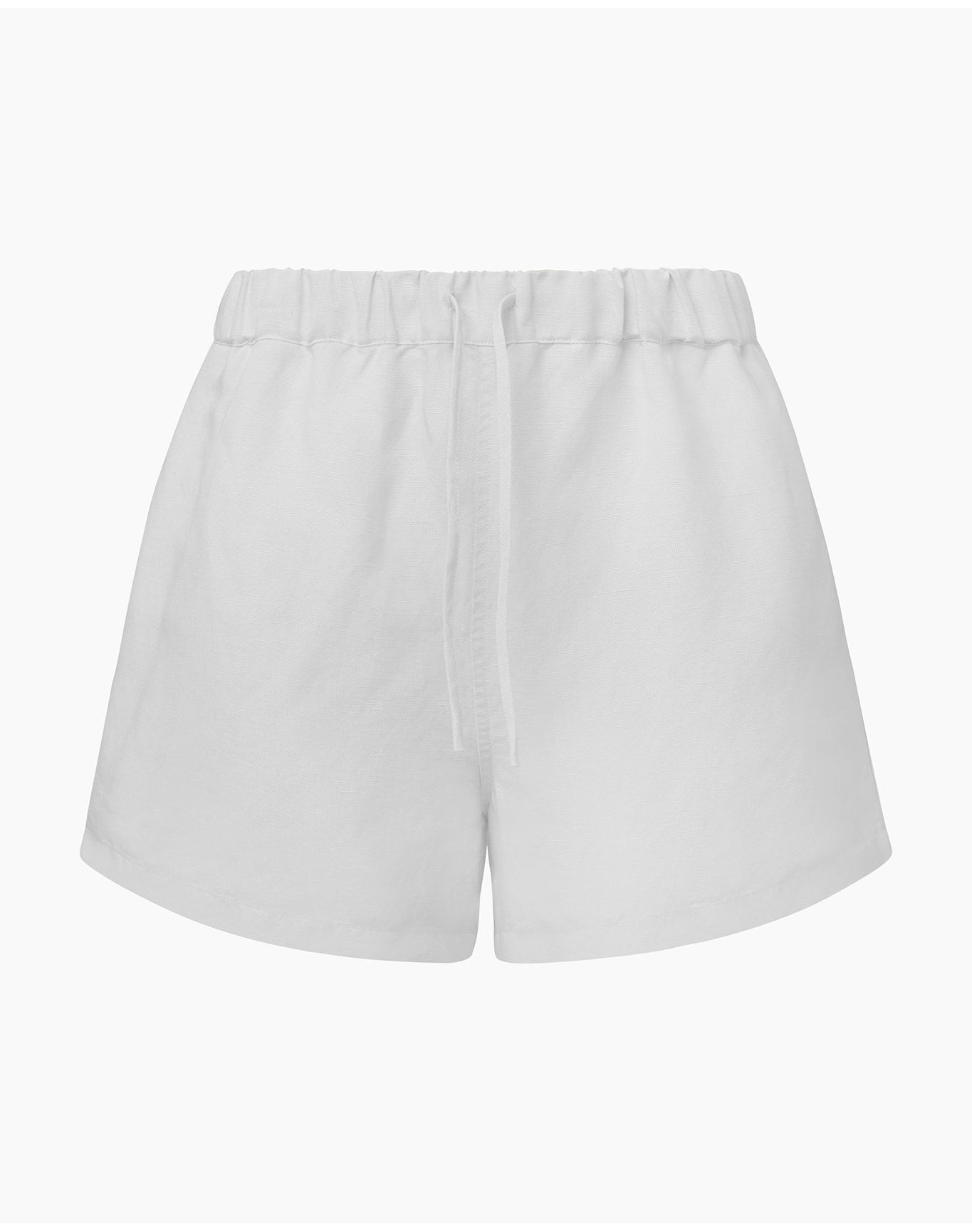 Women | Drawstring Short | White
