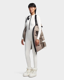 Women | AUDREY L Down Puffer | Cement