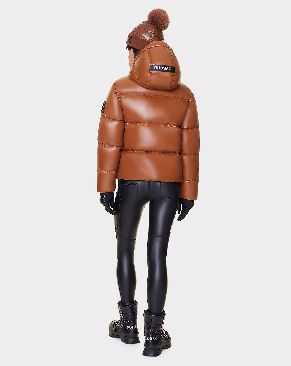 Women | DAVIE Down Puffer | Dark Camel