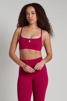 Lululemon | Wunder Train Strappy Racer Bra A/B | Berry Rumble