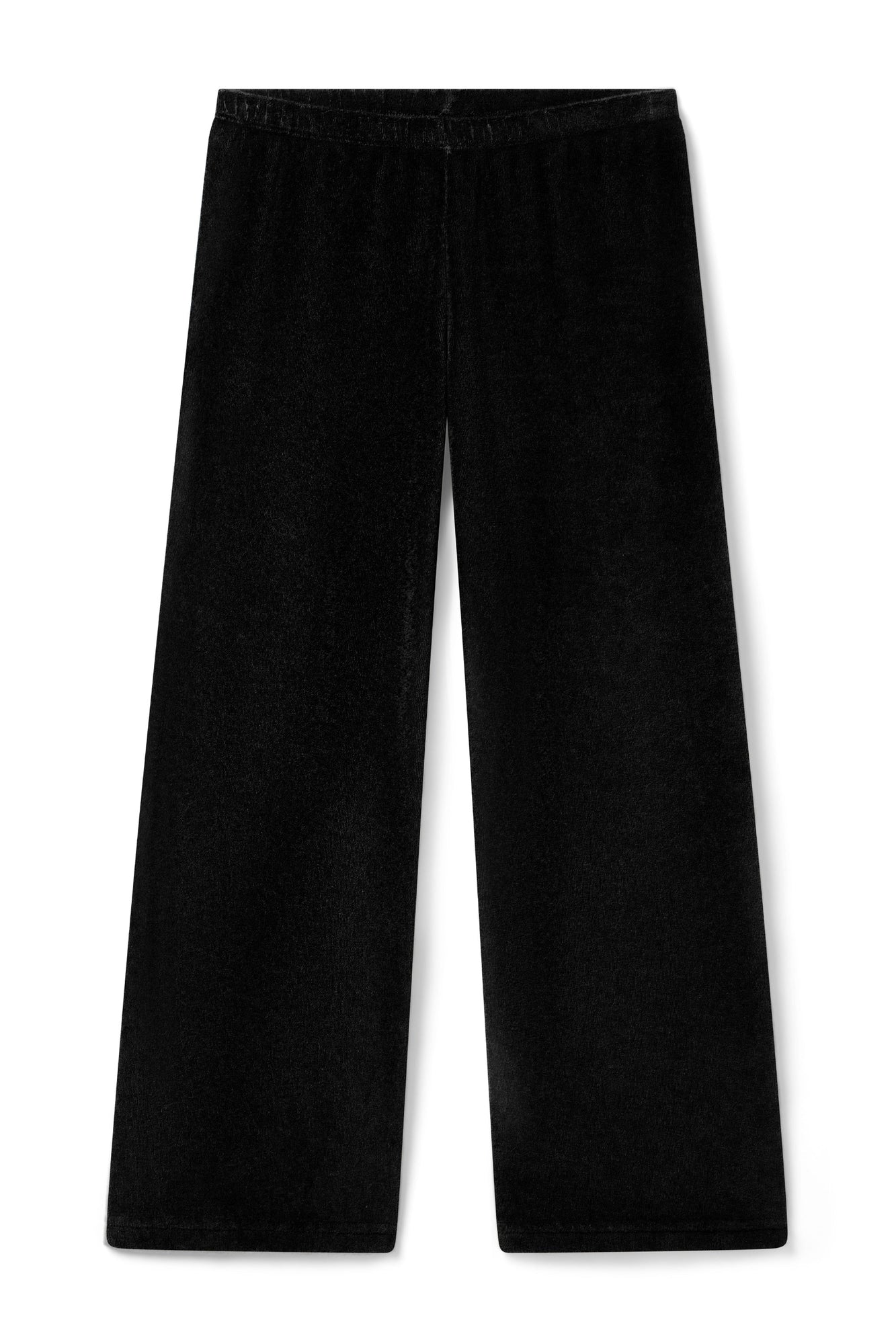 Women | Vintage Terry Low Rise Crop Pant | Black