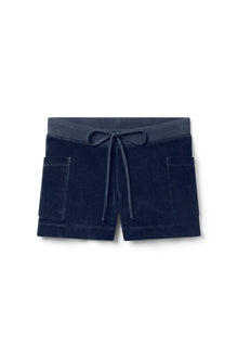 Women | Vintage Terry Low Rise 4 Pocket Short | Past Midnight